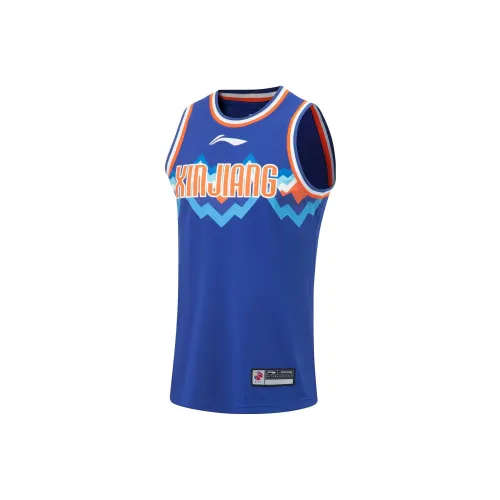 LINING CBA Collection Professional Basketball Collection Баскетбольная Джерси Мужская Dream Blue