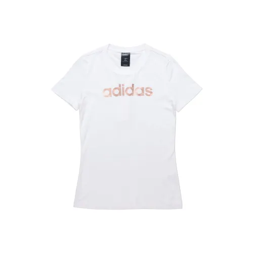 Adidas Originals Комплект с короткими рукавами T-рубашка Женская Белая
