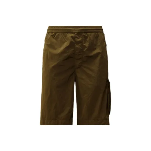 C.P.Company Карго шорты Мужские Плющево-зеленый