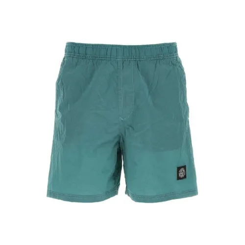 Stone Island Бирюзовые Мужские Повседневные Шорты