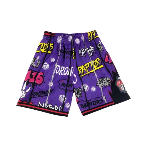 MITCHELL NESS Баскетбольные шорты Унисекс Фиолетовый