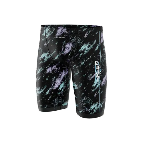 Плавки Lotto Мужские Черные Зеленые