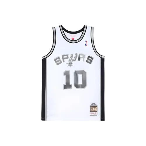 MITCHELL NESS Баскетбольная Джерси Унисекс Белая