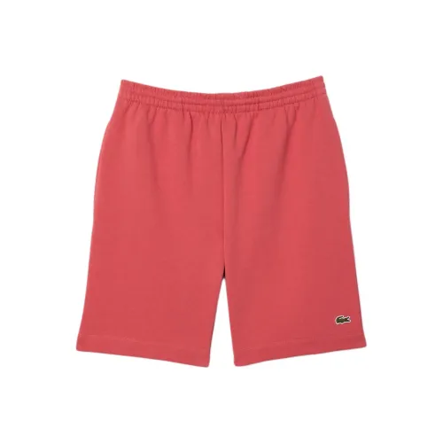 LACOSTE Повседневные шорты Мужские Розовые