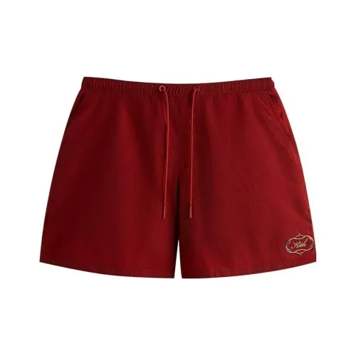 KITH Red Men's Casual Shorts KITH Красный Мужские Повседневные Шорты