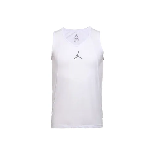 Jordan Flight Баскетбольная Джерси Мужская Белая