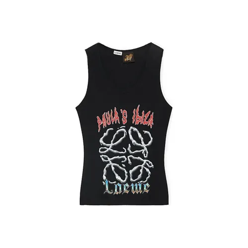 LOEWE SS23 Майка Женская Черная