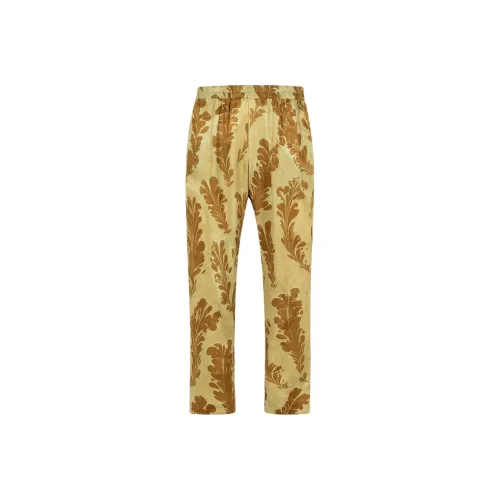 DRIES VAN NOTEN Желтые Мужские Повседневные Штаны
