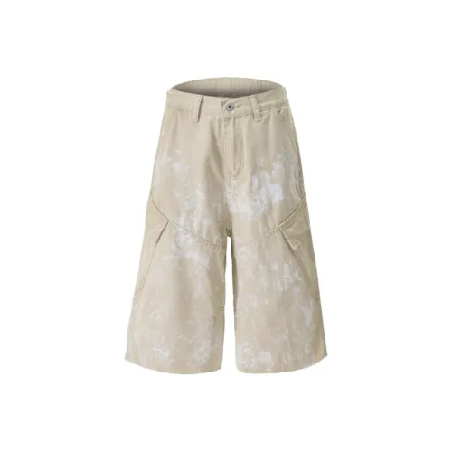 Белый медведь Унисекс Джинсовые шорты