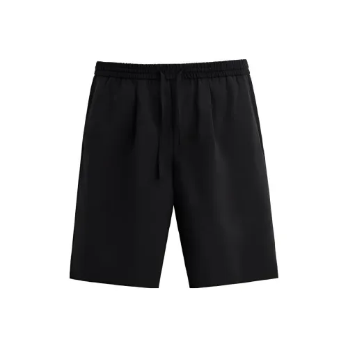 ZARA Черные Мужские Повседневные Шорты