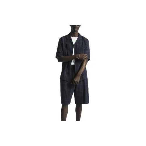 COS Повседневные шорты Мужские Темно-синие