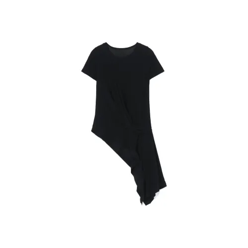 Yohji Yamamoto Черные Женские T-рубашки