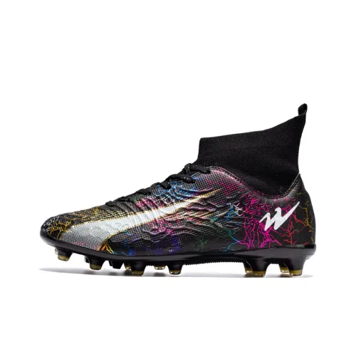 Binary Футбольные бутсы High Топ Черные Унисекс