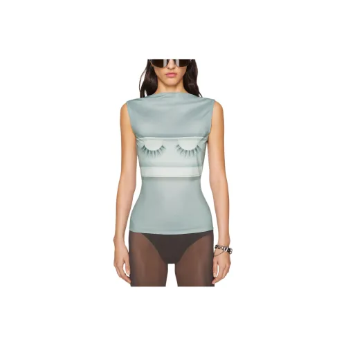 Acne Studios SS24 Майка Женская Яшма