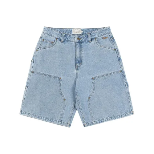 Dime MTL SS25 Джинсовые шорты Унисекс Выстиранный синий