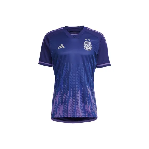 Adidas Футбол Джерси Мужской Фиолетовый