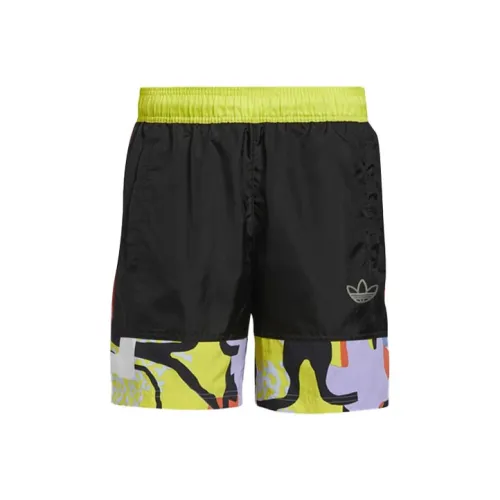 adidas originals Ptide Love Unites Черные Унисекс Спортивные шорты