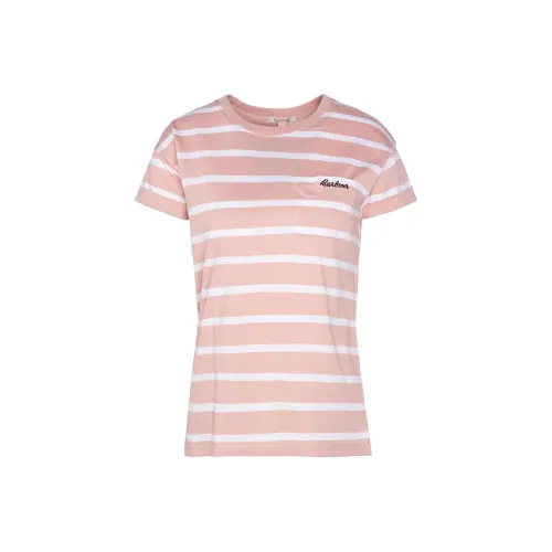 Barbour Розовые Женские Футболки