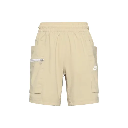 Nike Просо-желтые мужские спортивные шорты