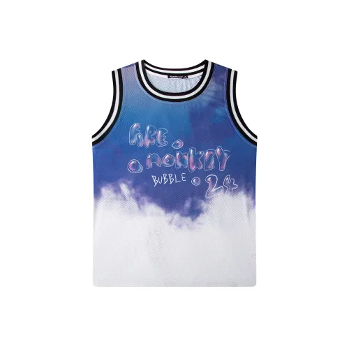 FireMonkey Белый и синий цвет Унисекс Баскетбольные Джерси