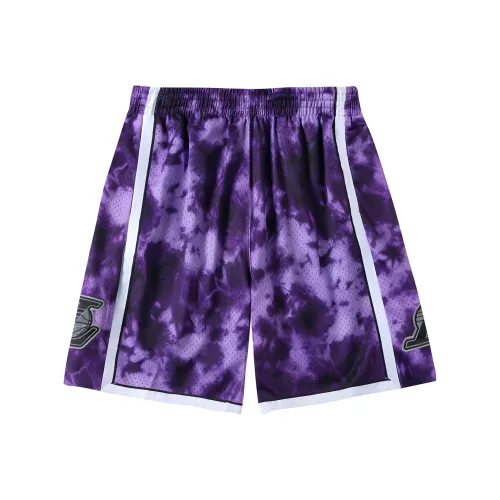 MITCHELL NESS Баскетбольные шорты Мужские Фиолетовые