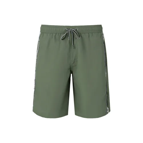 EMPORIO ARMANI FW24 Пляжные шорты Мужские Армейский зеленый
