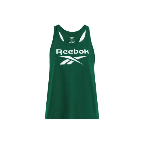 Reebok Майка Женская Лесной Зеленый