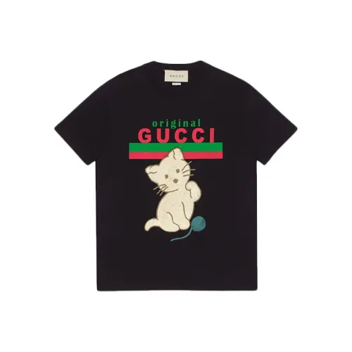 GUCCI Черные Женские Футболки