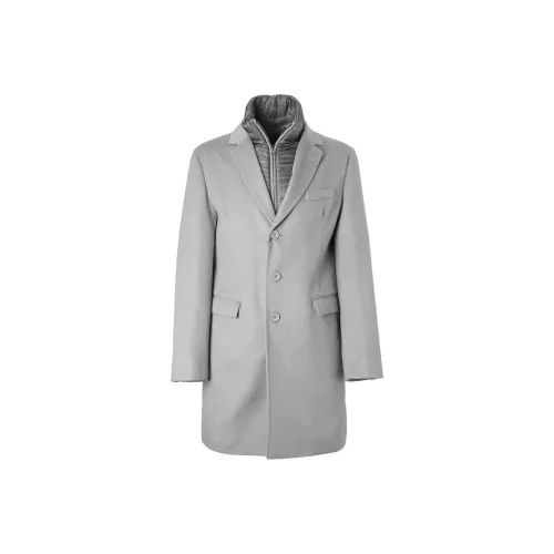 HERNO Пуховик Мужской Средний Серый