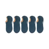 5-Pack No-Show Socks [Темно-синий]