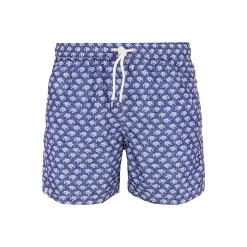 FEDELI Blue Мужские Пляжные Шорты