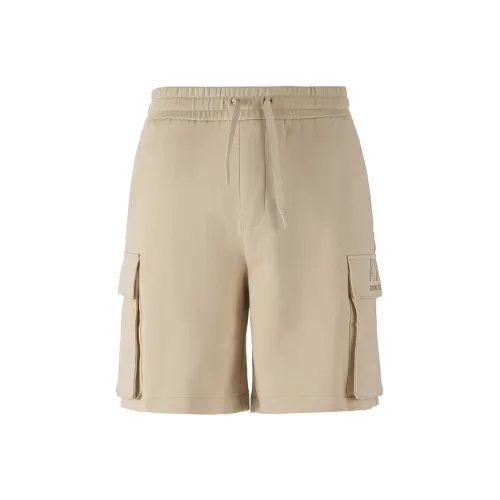 ARMANI EXCHANGE Бежево-желтые мужские повседневные шорты