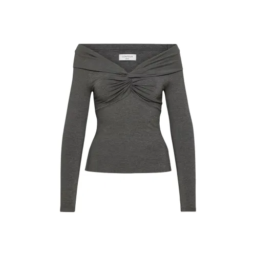 Aritzia T Рубашка Женские Heather Charcoal Фиби Женнан Charcoal
