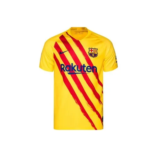 Nike Желтые Мужские Футбольные Джерси