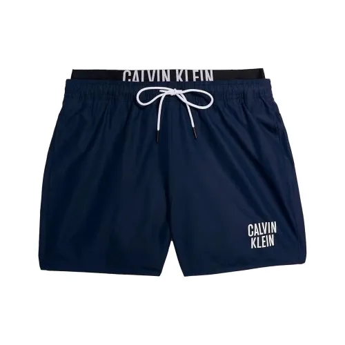 Calvin Klein Мужские Плавательные Шорты Синего Цвета