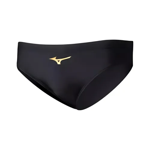 Mizuno Черный Золотой Мужские Плавательные Шорты