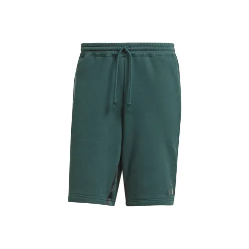 Adidas Originals Темно-зеленые мужские спортивные шорты