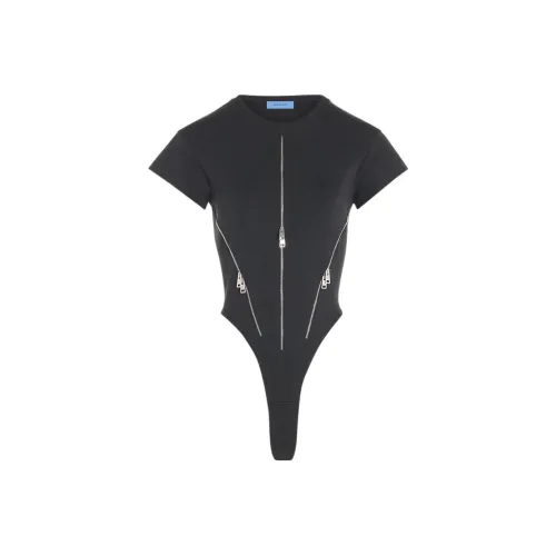 Mugler Черные Женские Т-рубашки