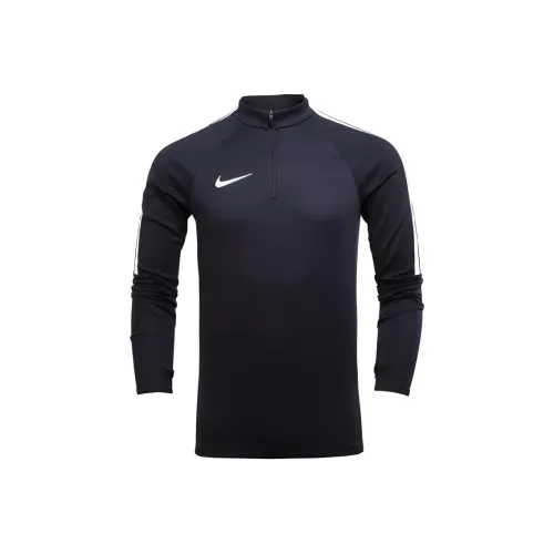 Nike Черная Мужская Футбольная Джерси