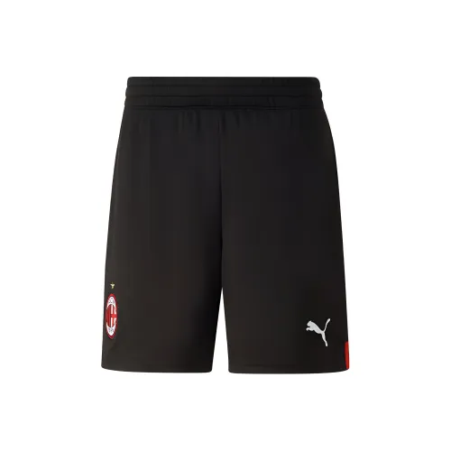 PUMA AC MILAN Черные Мужские Футбольные Штаны