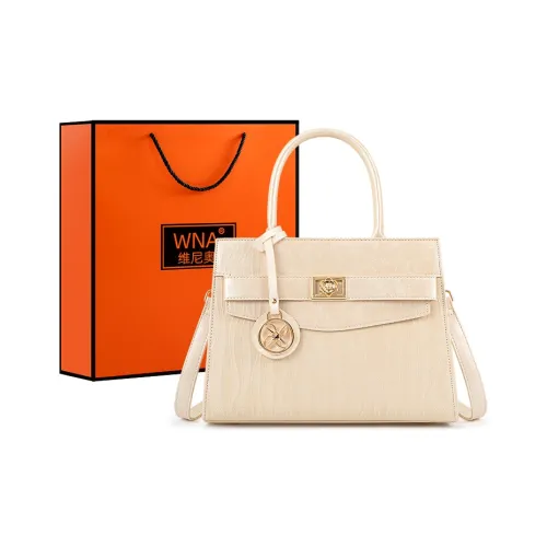 Vigno Сумка из синтетической кожи одно плечо через плечо среднего размера женская экрю черная