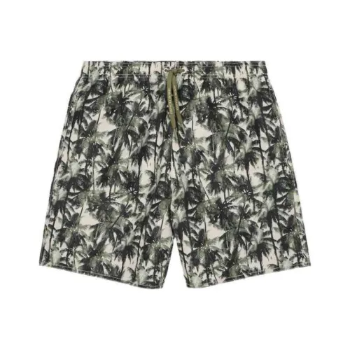 ARMANI EXCHANGEAE Пляжные шорты Мужские Экрю