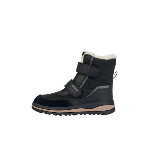 GEOX Высокие ботинки черные детские