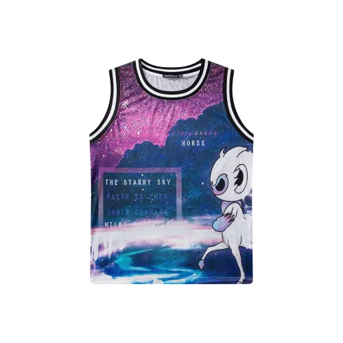 FireMonkey Синий Унисекс Баскетбольная Джерси