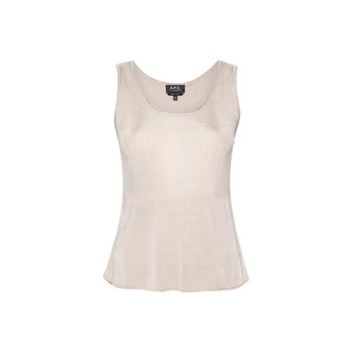 A.P.C Майка Женская Светлый Умбра