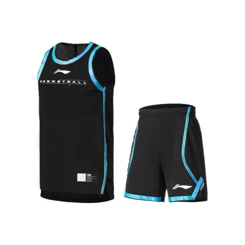 LINING Баскетбольный костюм мужской черный