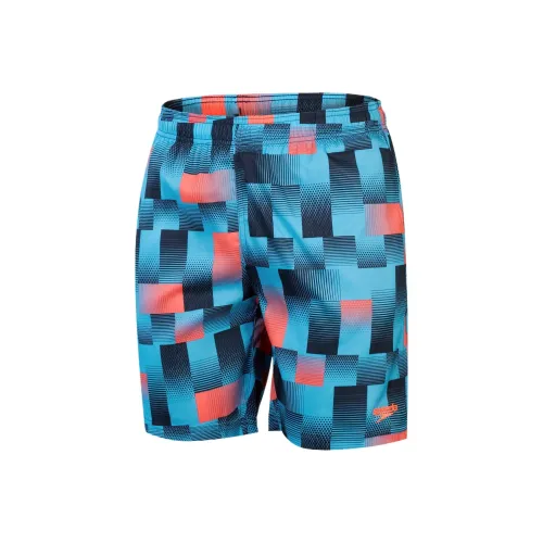 Speedo Мужской Xpress Lite Allover 18' Плавательные шорты для плавания Мужские Синие