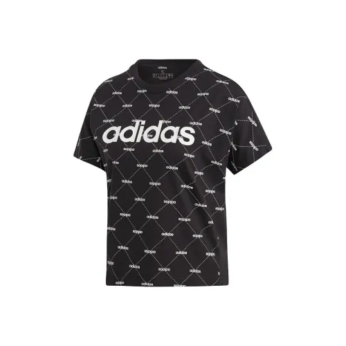 Adidas Черные Женские Футболки