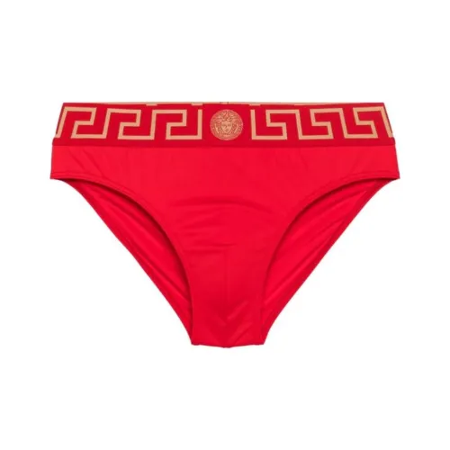 VERSACE Плавательные шорты Мужские Красные