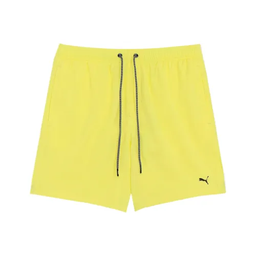 PUMA Плавательные шорты Мужские Желтые